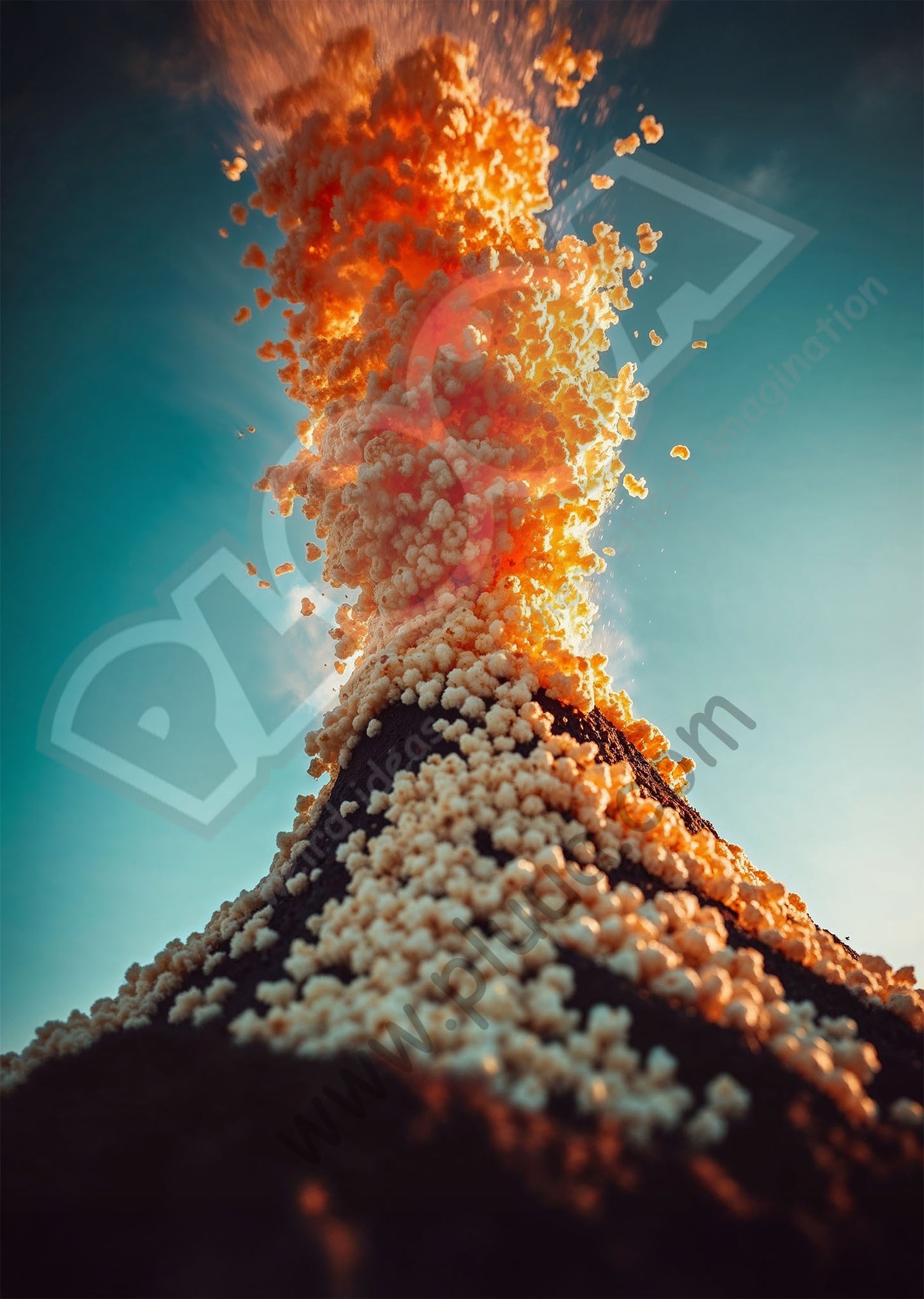 #005 Popcorn Volcano